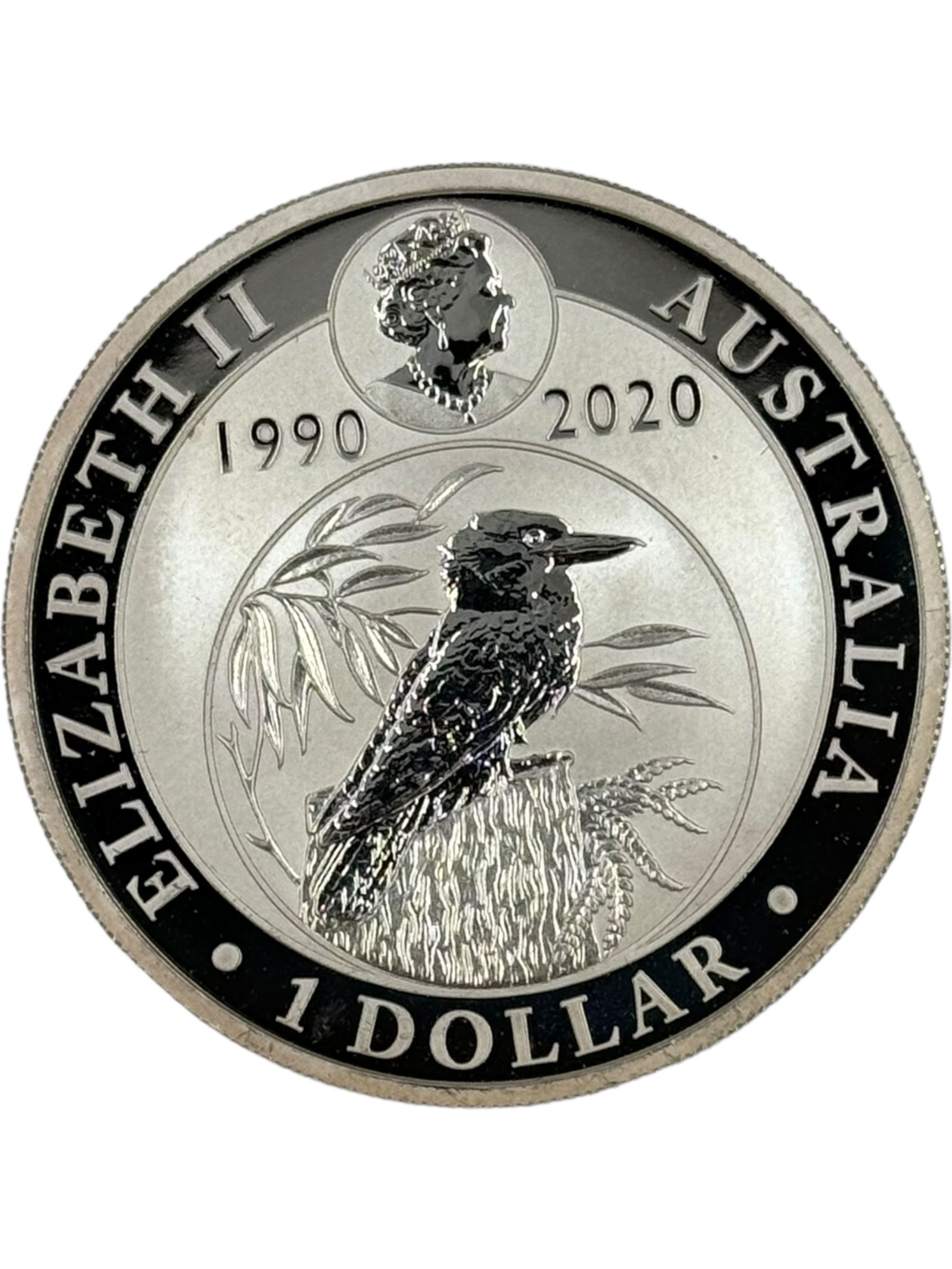 Nine Queen Elizabeth II Australia one ounce fine silver one dollar coins - Image 5 of 8