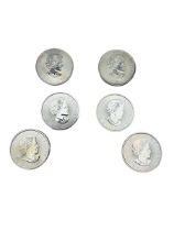 Queen Elizabeth II Canada fine silver coins