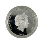 Eight Queen Elizabeth II Cook Islands 2016 sterling silver proof two dollars coins forming 'Shakespe