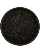 Six 18th century and later Irish coins