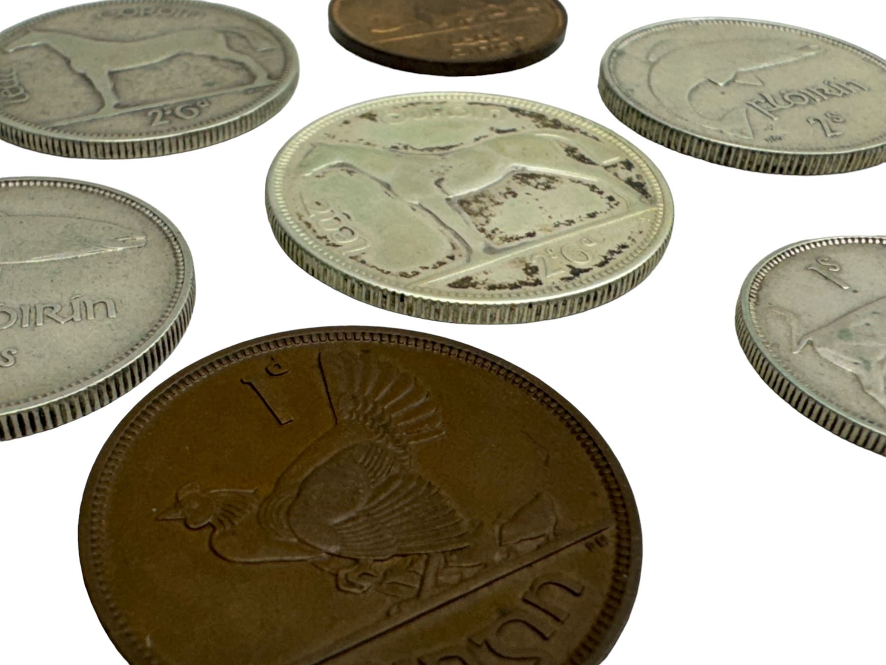 Seven Irish coins - Image 3 of 3
