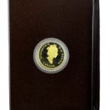Royal Canadian Mint 1996 gold proof one-hundred dollars quarter troy ounce of fine gold coin