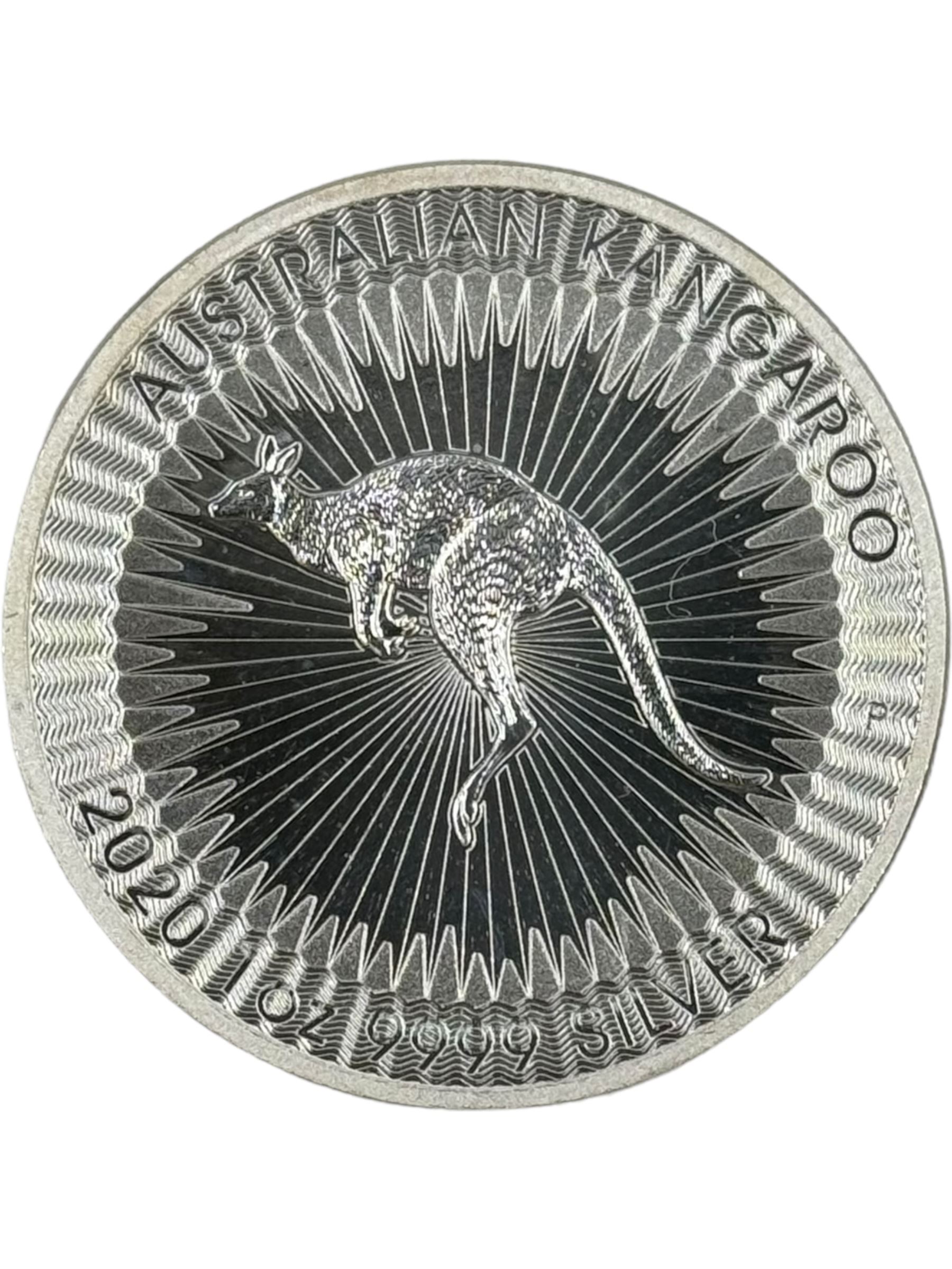 Nine Queen Elizabeth II Australia one ounce fine silver one dollar coins - Image 8 of 8