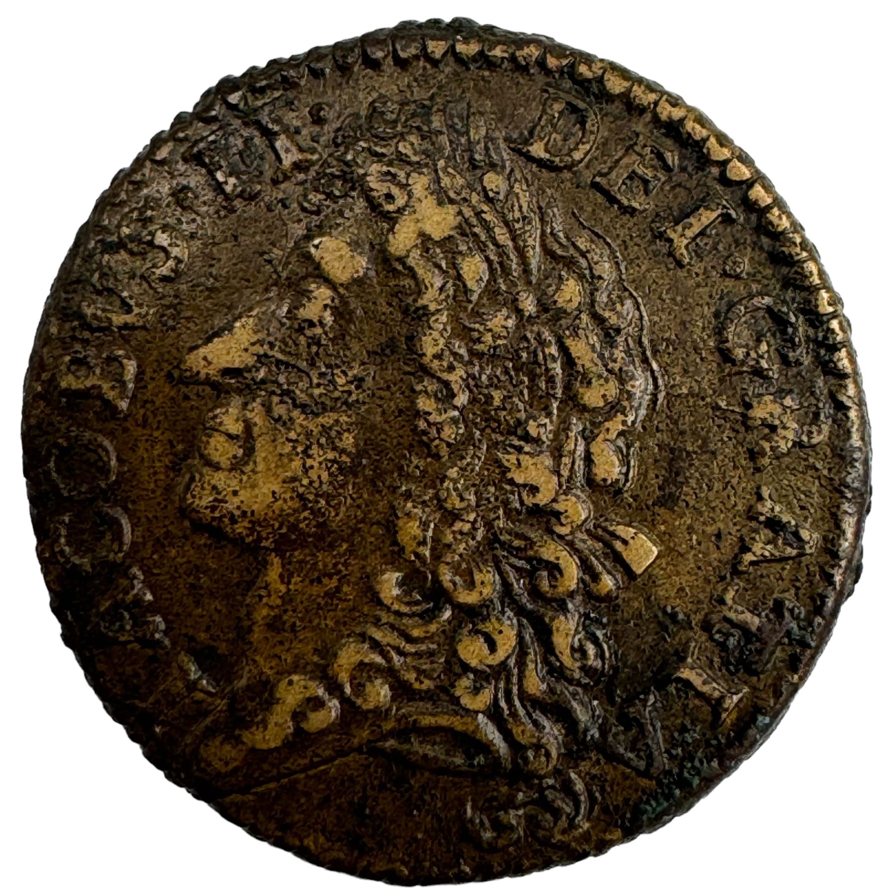 James II Irish gunmoney shilling