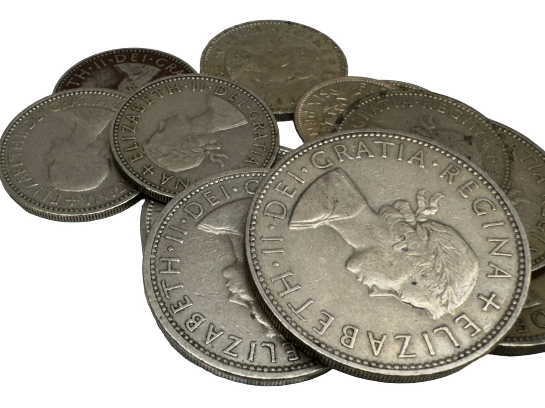 Coins including Elizabeth I 1573 sixpence and other hammered silver coins - Image 9 of 11