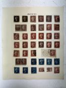 Great British Queen Victoria stamps