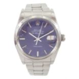 Rolex Oyster Perpetual Air-King Date gentleman's stainless steel automatic wristwatch