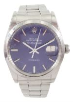 Rolex Oyster Perpetual Air-King Date gentleman's stainless steel automatic wristwatch