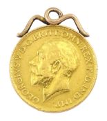 George V 1913 gold full sovereign coin