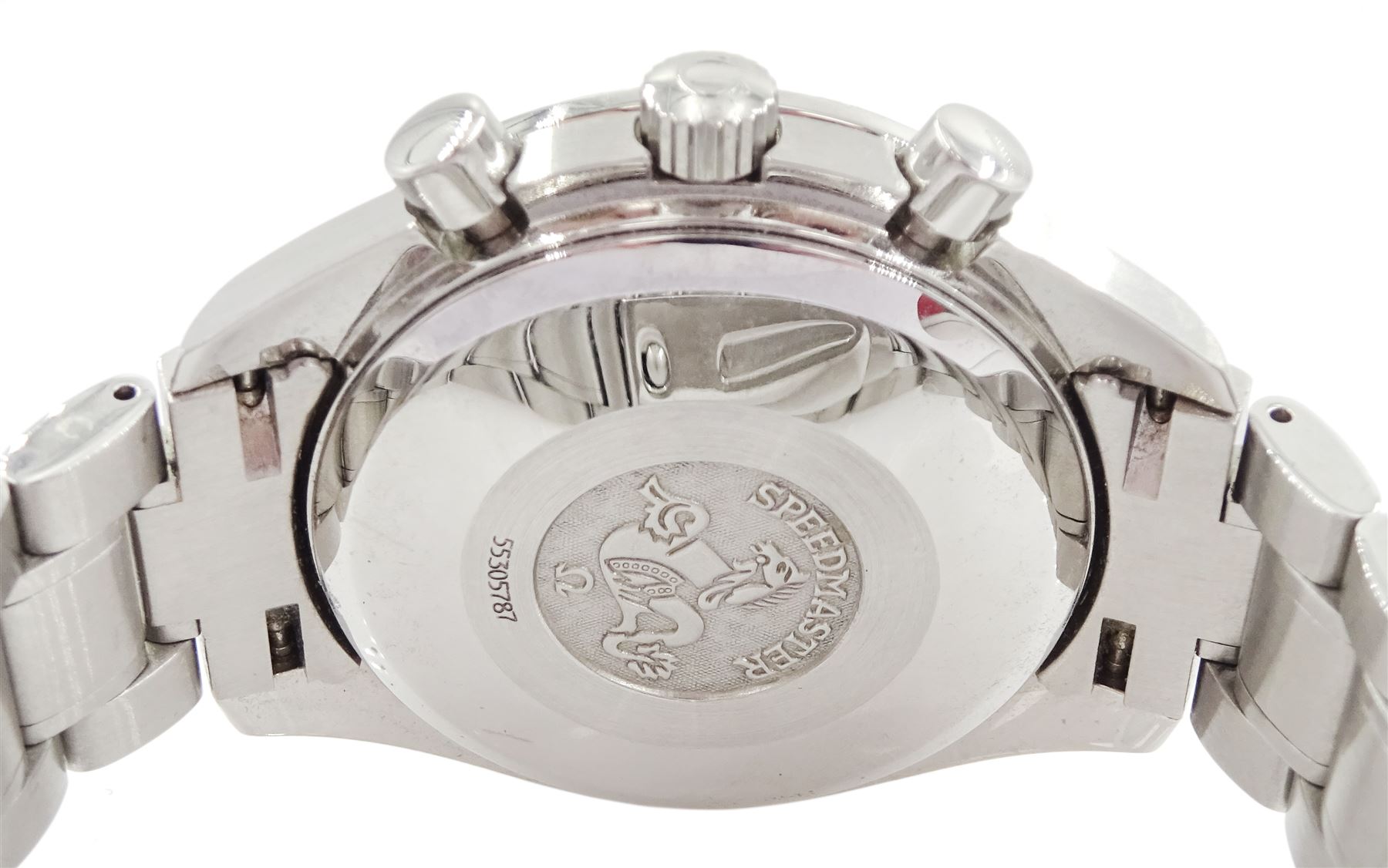 Omega Speedmaster gentleman's stainless steel automatic wristwatch - Bild 5 aus 6