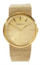 Bueche Girod gentleman's 9ct gold manual wind wristwatch