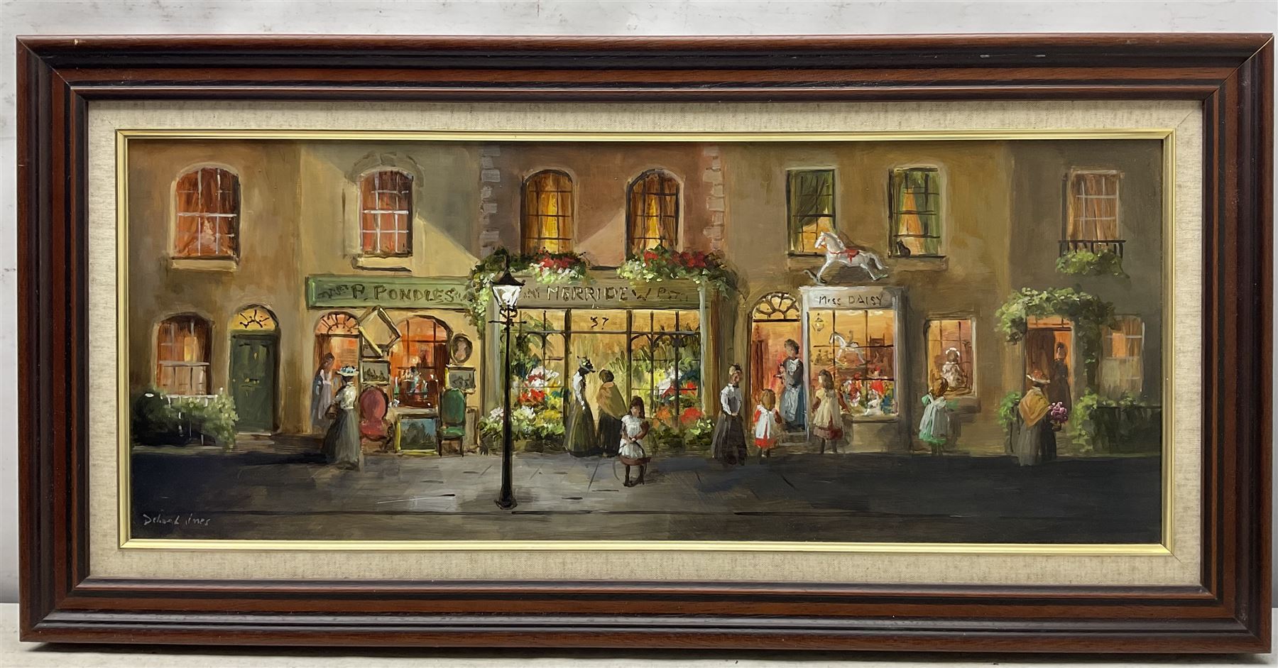 Deborah Jones (British 1921-2012): The Flower Shop - Image 2 of 3