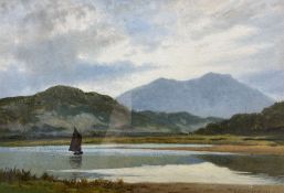Reginald Aspinwall (British 1858-1921): 'Kilbrannan Sound - Isle of Arran'