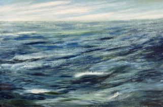 Tom Rayner (Scarborough 1948-2023): 'Blue Seas'