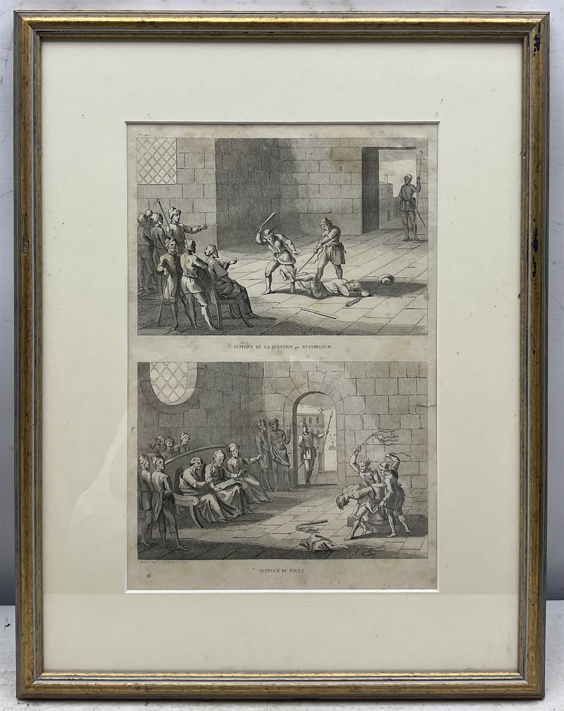 French School (19th century): Torture Scenes - Image 10 of 11