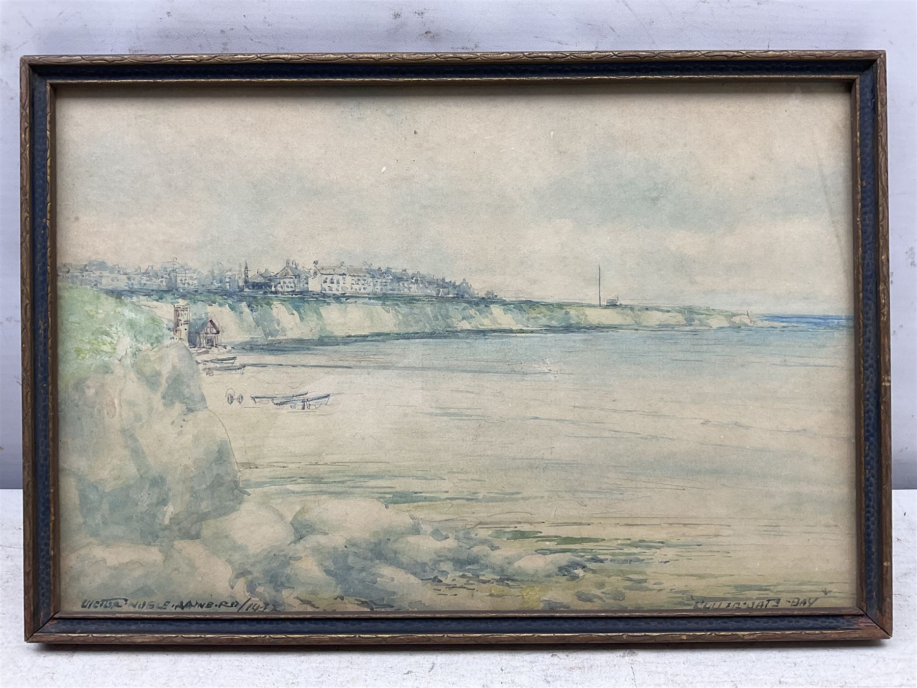 Victor Noble Rainbird (British 1887-1936): 'St Mary's Island' and 'Cullercoats Bay' - Image 2 of 3