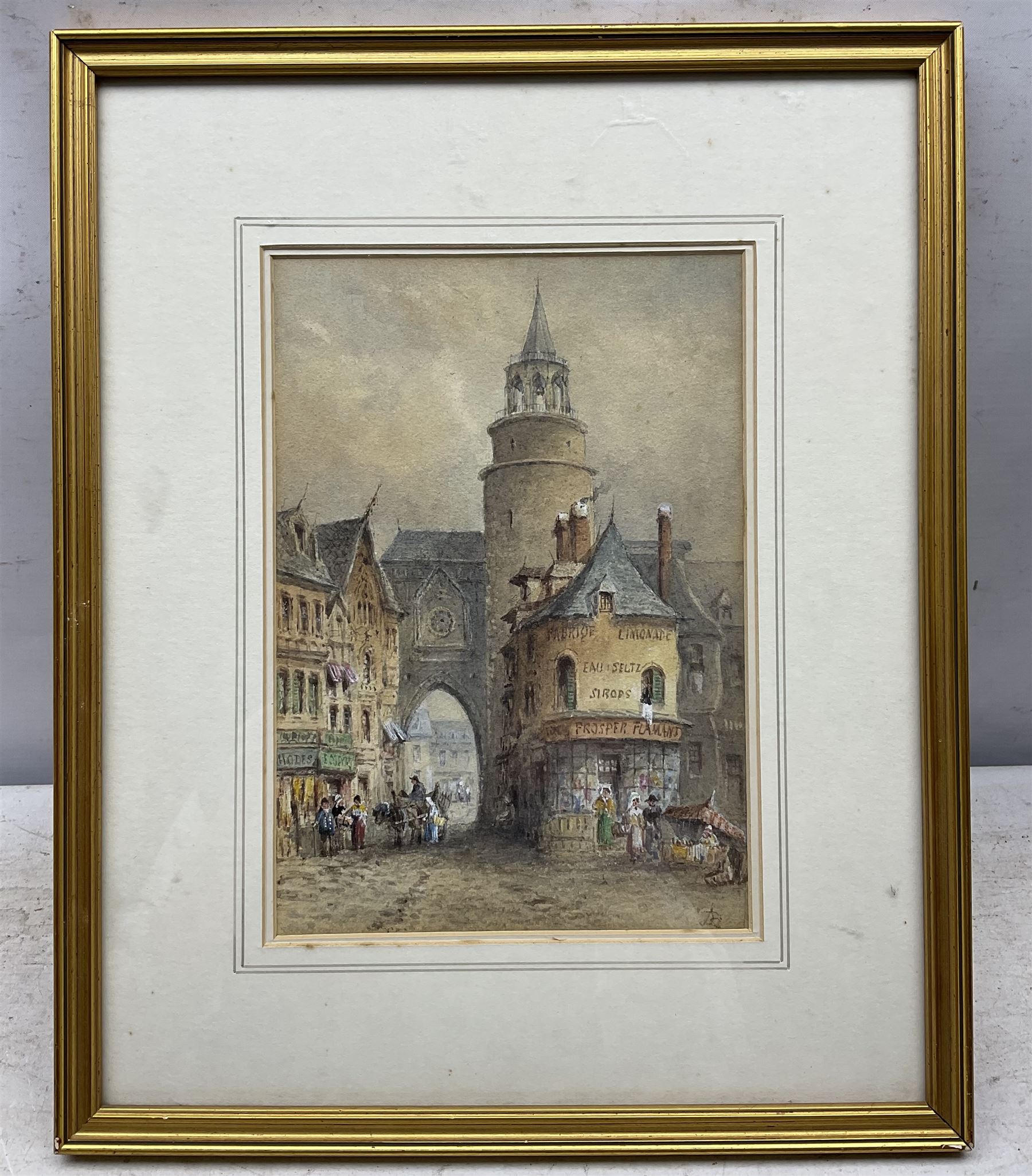 Continental School (19th Century): 'Belgium' - Image 2 of 3
