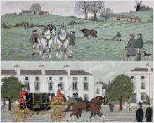 Vincent Haddelsey (British 1934-2010): Equestrian Scenes