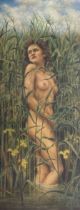 Continental School (Mid 20th Century): Nude in the Reeds