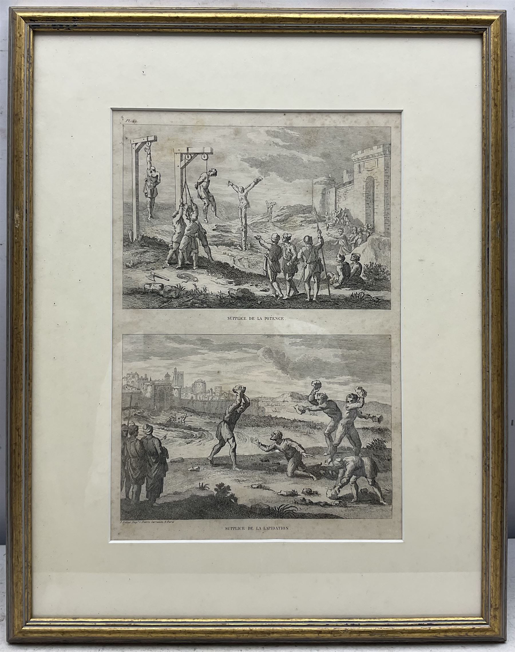French School (19th century): Torture Scenes - Image 11 of 11
