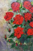 Ann Lamb (British 1955-): Ruby Roses