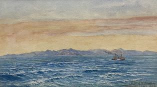 Tristram James Ellis (British 1844-1922): 'Coast of Dalmatia'
