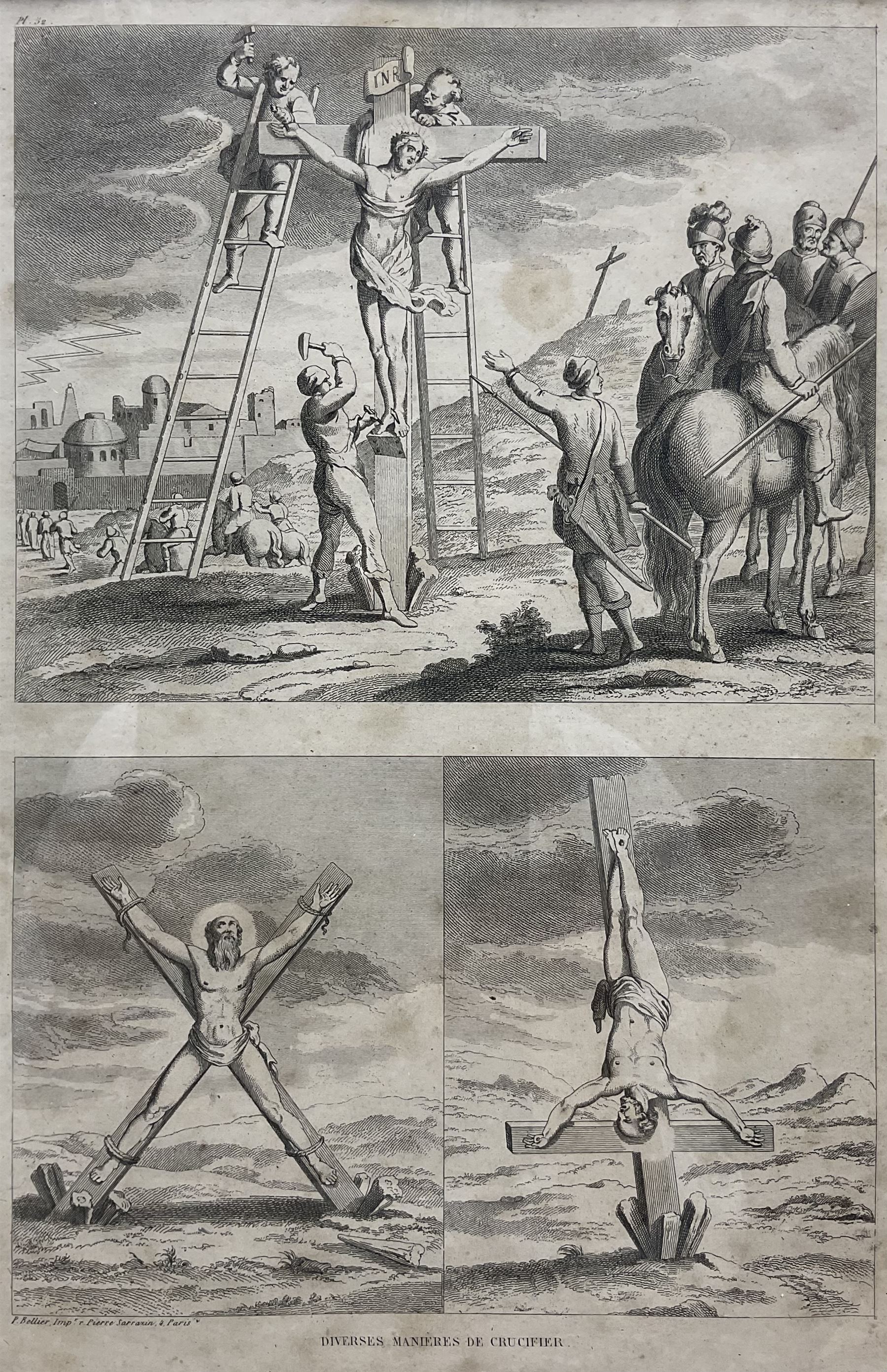 French School (19th century): Torture Scenes - Image 7 of 11