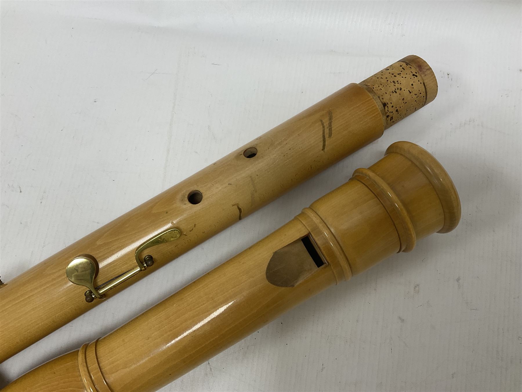 Wooden bass recorder - Image 6 of 14