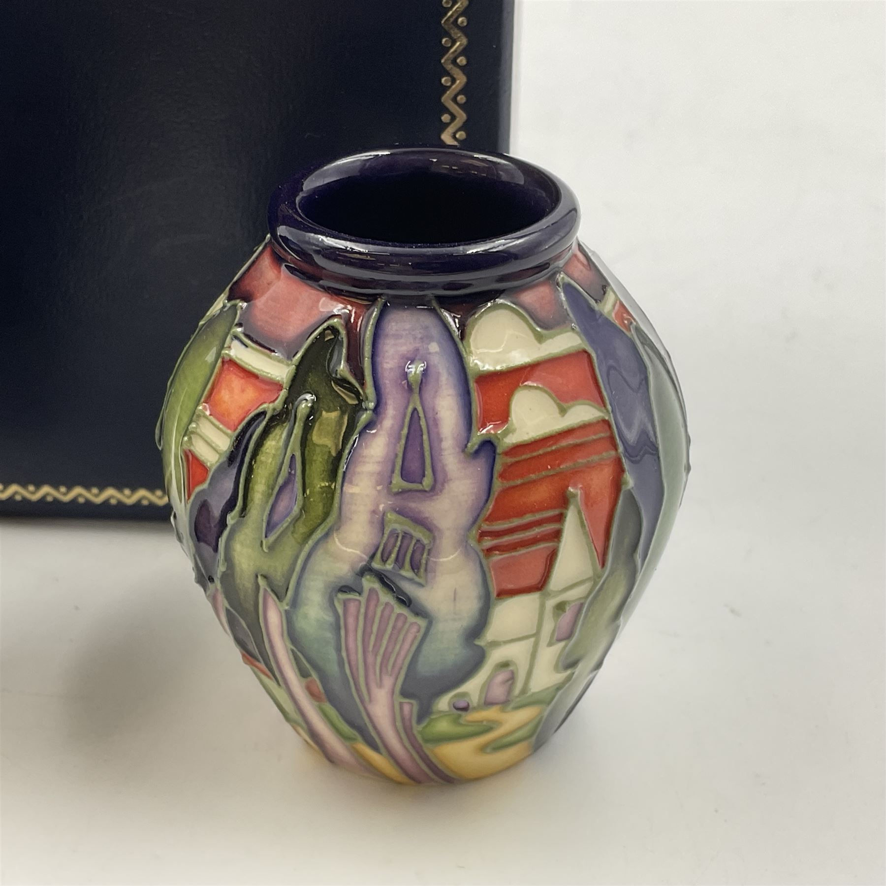 Two miniature Moorcroft vases - Image 6 of 10