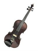 Neuner & Hornstiner early 20th century half size violin c1900