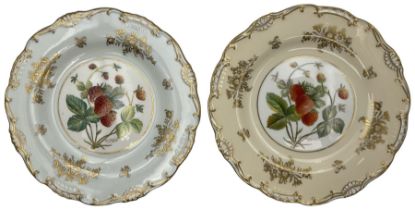 Pair of Minton cabinet plates