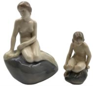 Two Royal Copenhagen figures