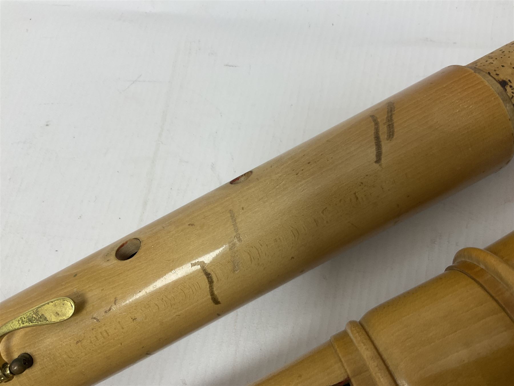 Wooden bass recorder - Image 7 of 14