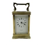 English - late 20th century 8-day carriage clock by Taylor & Bligh