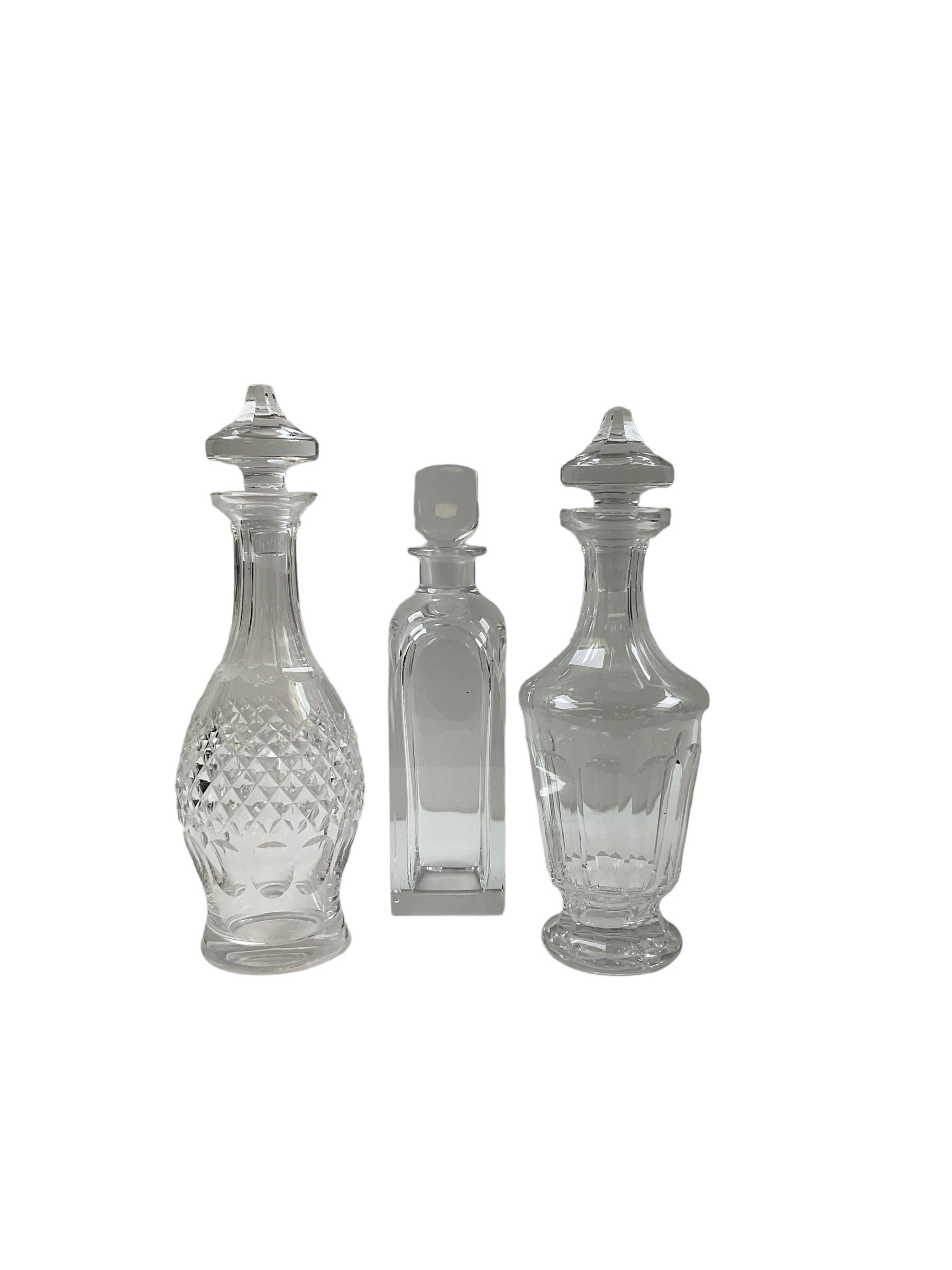 Orrefors glass decanter