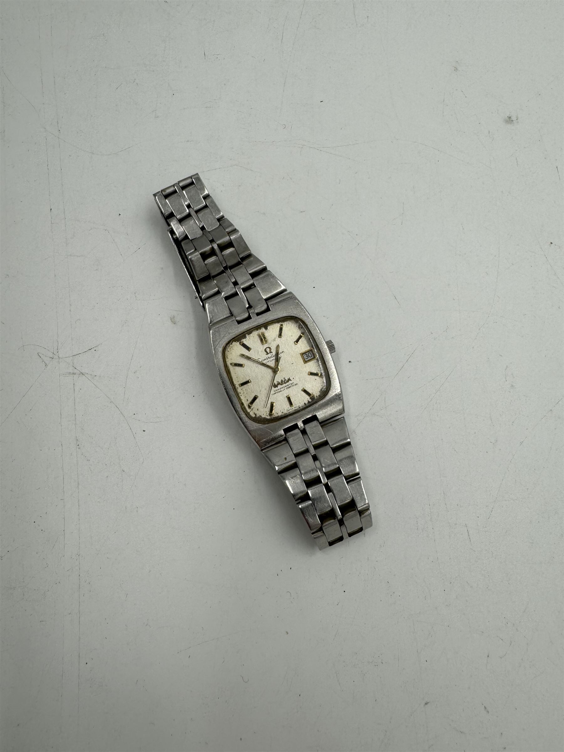 Omega gentleman's stainless steel manual wind wristwatch - Image 2 of 3
