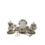 Royal Albert Old Country Roses pattern tea service for five