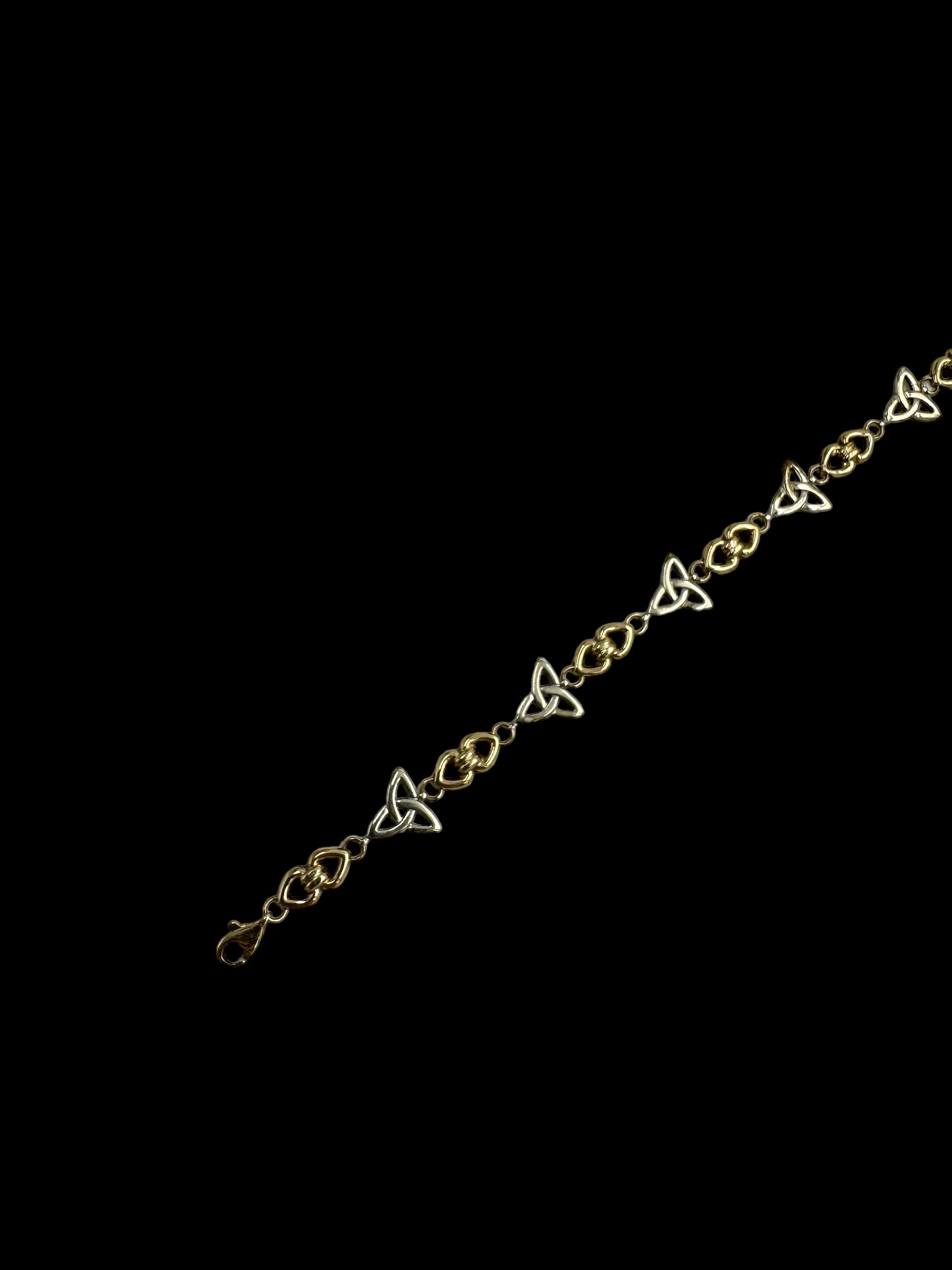 9ct gold Celtic bracelet - Bild 2 aus 2