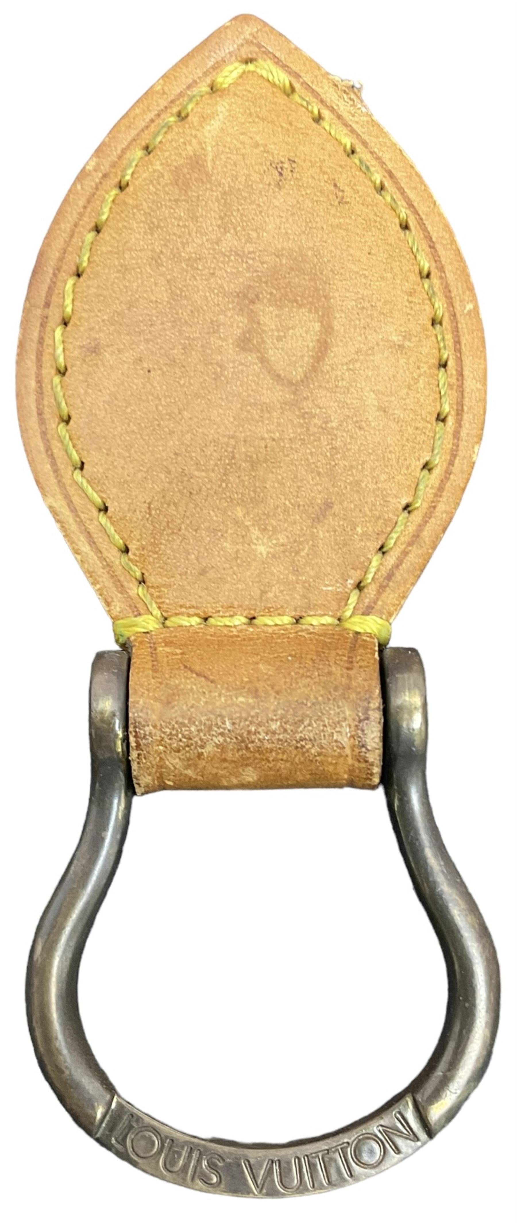 Louis Vuitton Saint Cloud cross body monogram bag with vachetta leather strap and snap closure to th - Image 7 of 11