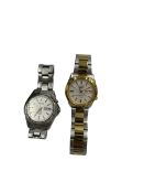 Two gentlemans automatic Seiko wristwatches