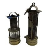 Two mining lamps