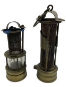 Two mining lamps