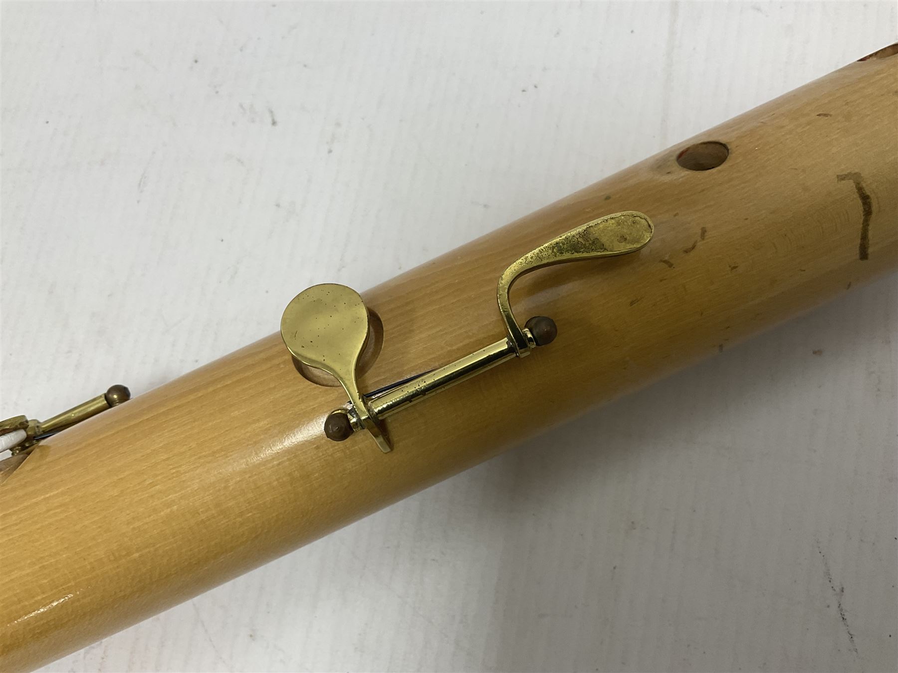Wooden bass recorder - Image 8 of 14
