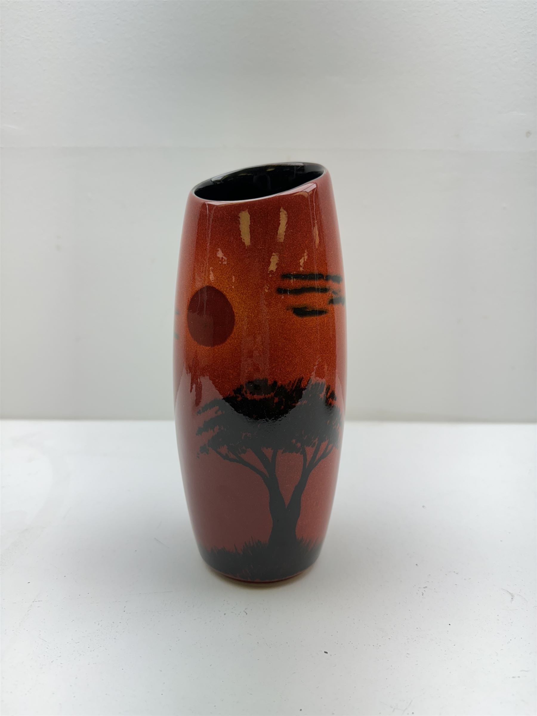 Poole pottery Form vase by Andrew Tanner - Image 3 of 6