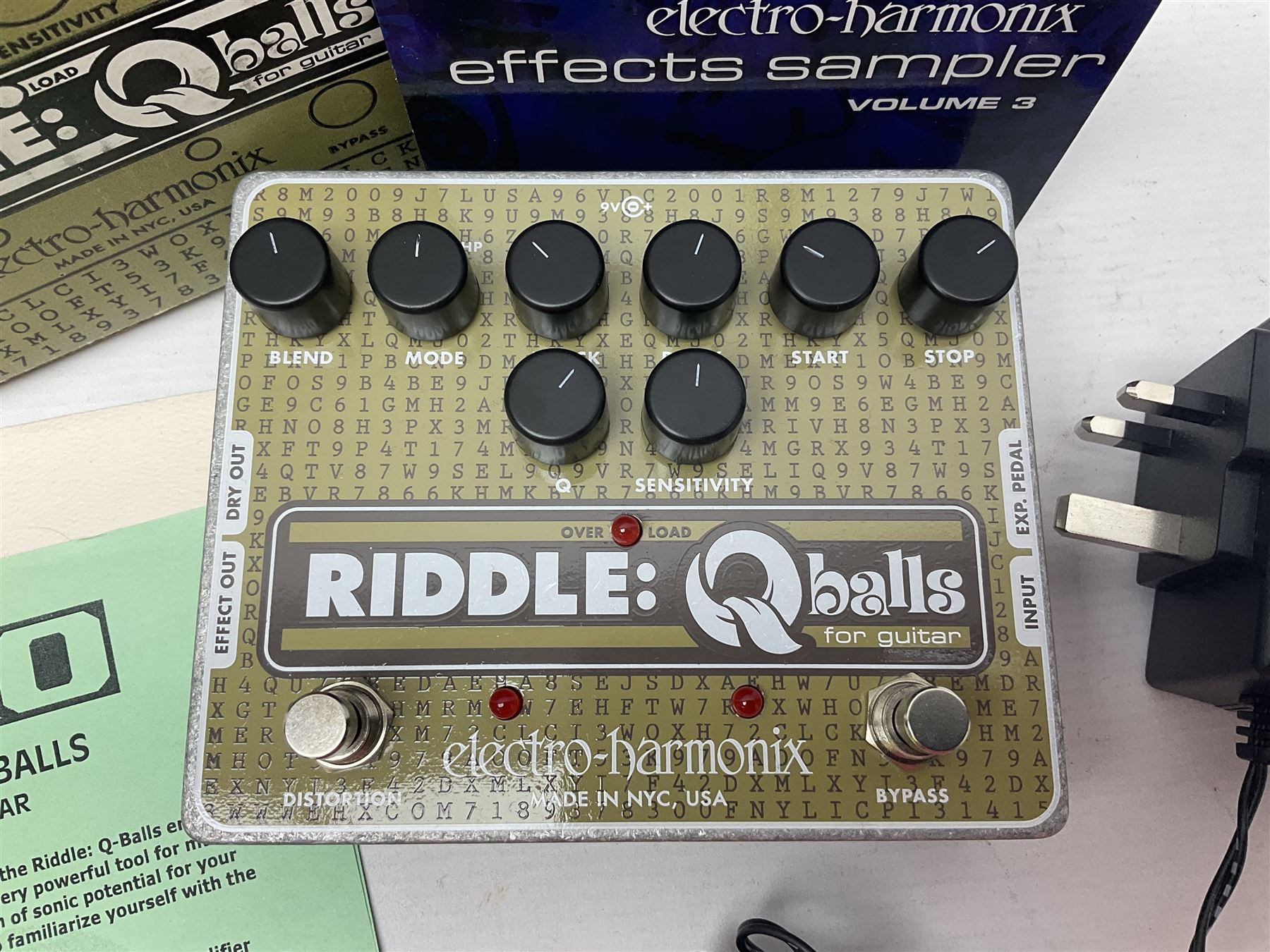 Electro Harmonix Riddle Qballs guitar pedal - Image 2 of 8