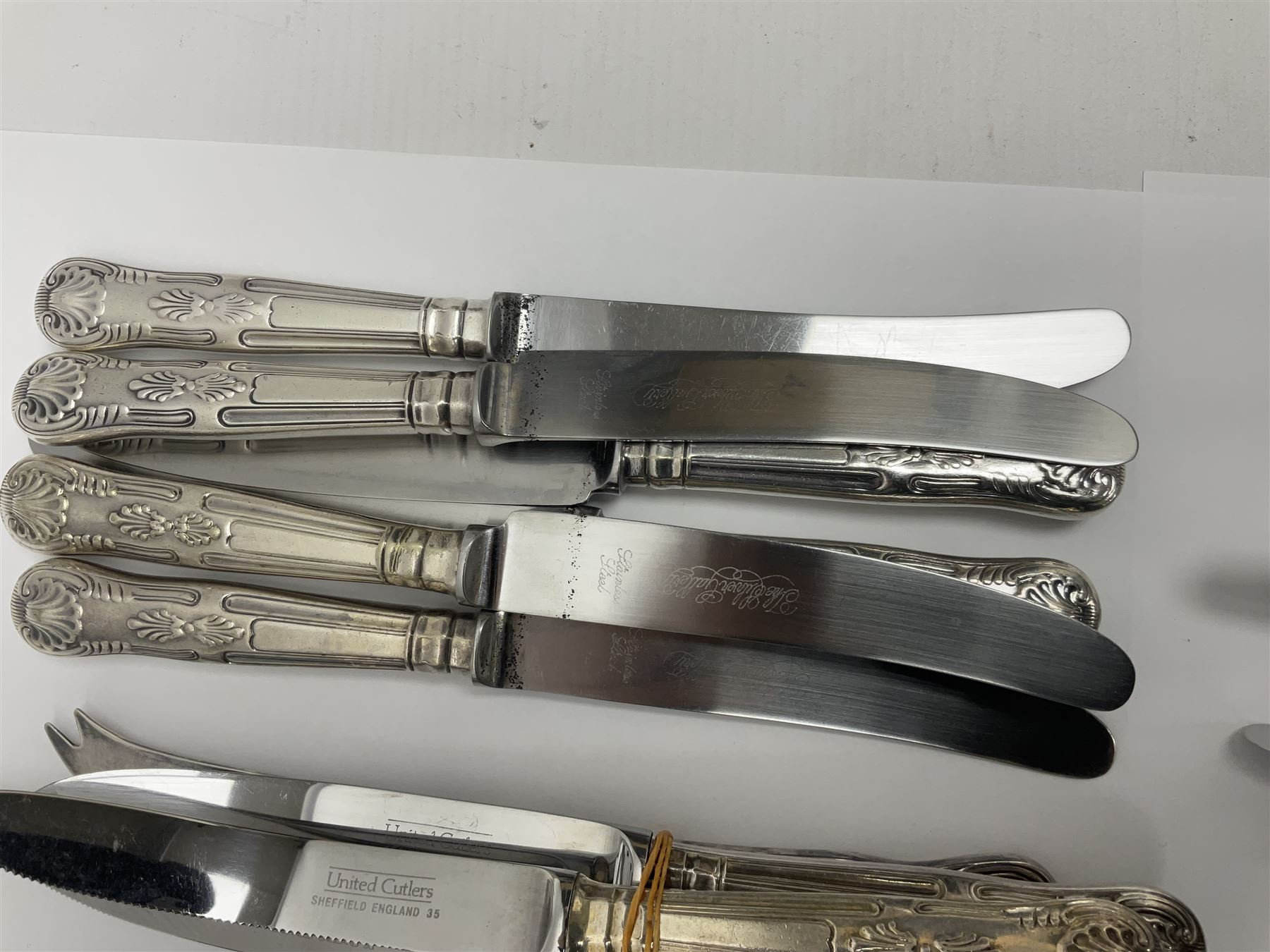 Silver Kings pattern knife - Image 12 of 14