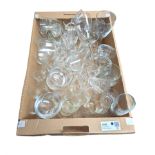 Collection of drinking glasses