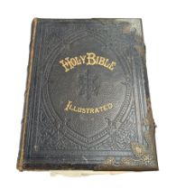 Victorian illustrated family bible