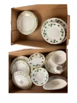 Collection of dinnerwares including Colclough