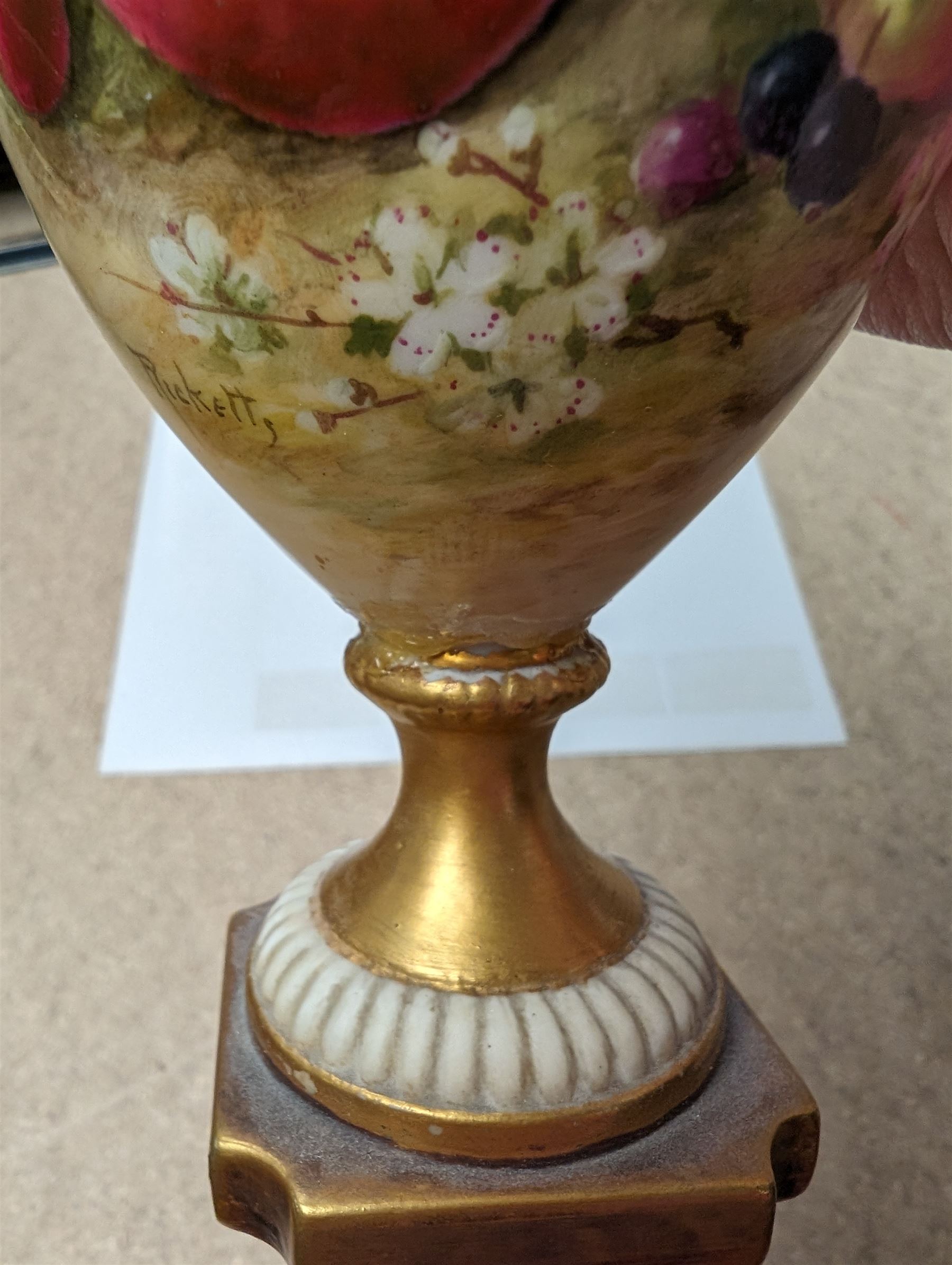 Royal Worcester vase - Image 2 of 5